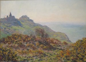 The Church of Varengeville and the Gorge of Moutiers Pass by Claude Monet